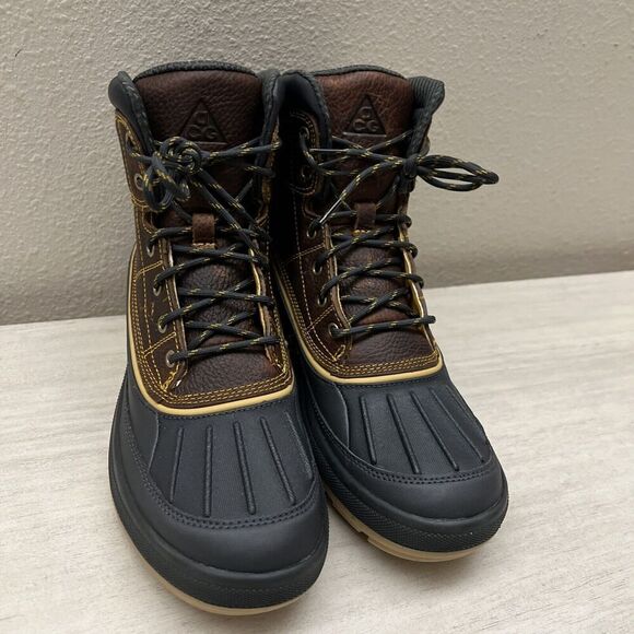 Nike 525393-770 Woodside II Men Sz 7 US Dark Gold Leaf/Dark Gold Leaf Boots - Picture 6 of 16